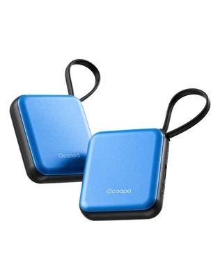 OCOOPA Handwärmer Elektrisch 2er Set, 3 Stufen Wärme, Schnelles Aufheizen, 40...