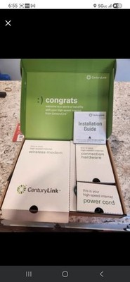 Century Link WiFi Internet Modem Router with Power Adapter