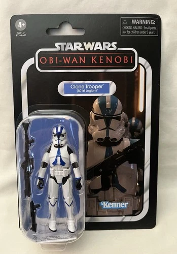 Star Wars Clone Trooper 501st Legion Kenobi 3.75 Figure Vintage Collection VC240