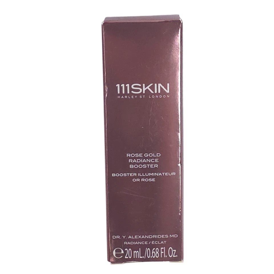 111SKIN Rose Gold Radiance Booster 20ml Face Serum Illuminator NEW - Image 2 of 4