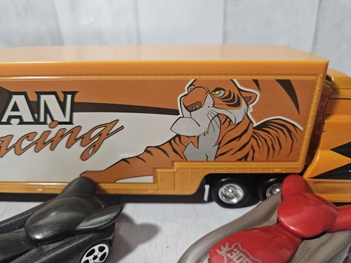 Disney The Jungle Book 2 Team Shere Kahn Transport Wild Racers Model With 4 Cars - Picture 7 of 12