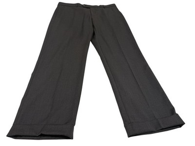 Ballin Comfort-EZE Super 120s Wool Dress Trousers Size  35 Charcoal Color Canada