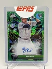 2025 TOPPS COSMIC CHROME BEN RICE GREEN SPACE DUST AUTO RC /75 YANKEES