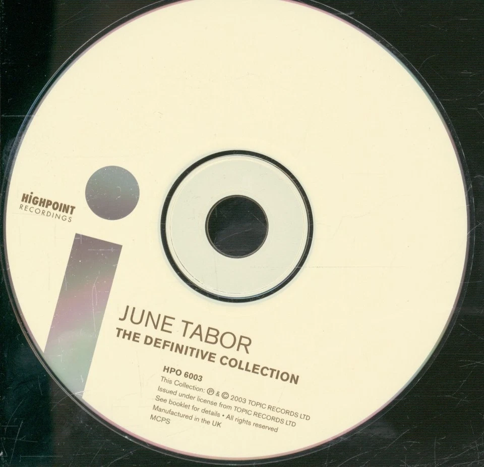 June Tabor Definitive Collection CD UK Highpoint 2003 HPO6003 - Bild 3 von 3