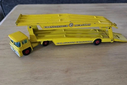Vintage Matchbox King Size K-8 Guy Warrior Car Transporter Lesney England