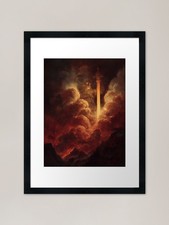 Surtr ire of Ragnarnramed Art Framed Wall Art Poster Canvas Print Picture