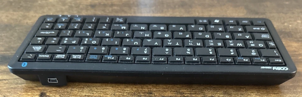 Cosy Black Bluetooth Keyboard Korean character 한글자판 KB954BT - Image 3 of 4