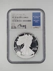 2021-W American Silver Eagle Type 1 NGC PF70 Ultra Cameo Edmond Moy Signature
