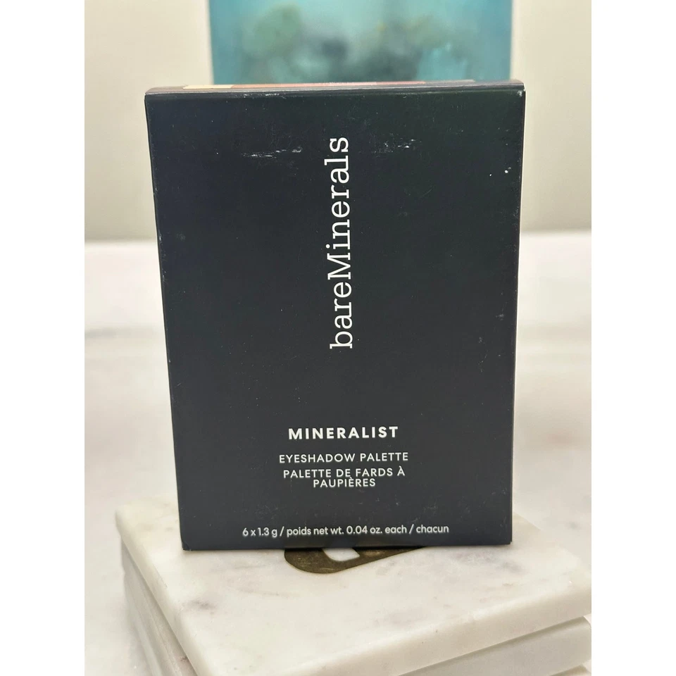 BareMinerals NIB Mineralist Eyeshadow Palette Warmth Vegan Natural Full Size - Image 2 of 4