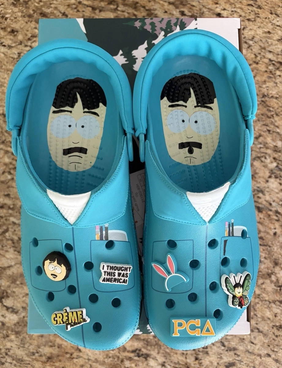 Crocs Blue Solid Sandals for Men for sale | eBay display picture 1