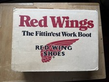 Vintage ‘90s Red Wing 2212 Steel Toe Work Boots 8.5D USA Made NOS w/ Box