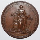 1902 Spring Garden Institute Philadelphia Bronze Medal NICE AU/UNC CONDITION