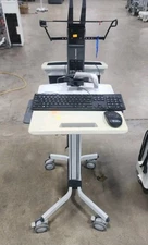 Ergotron Neo-Flex Rolling Cart Mobile Workstation-Used Condition Read Descriptio
