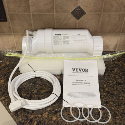 #ad #ad VEVOR Salt Water Chlorination System Model 89420003 Complete Open Box $179.54