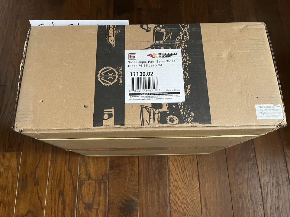 Par de peldaños laterales para Jeep CJ5, CJ7, SCRAMBLER peldaños laterales resistentes 11139,02 Foto 3 de 3