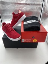 air force 1 flyknit red