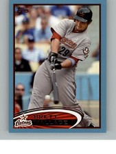 2012 Topps Brett Wallace 43   Houston Astros Blue