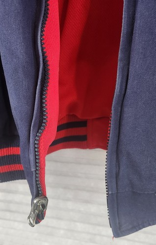 Vintage Boston Red Sox Carl Banks Bomber Reversible Jacket Size Large - 第 18/20 張圖片