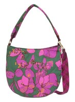 Oilily Molly Shoulder Bag UmhäNgetasche Tasche Forrest Green DunkelgrüN Purpur
