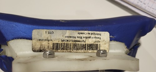 Blue Seadoo Handlebar Pad Cover GTX - Picture 3 of 3