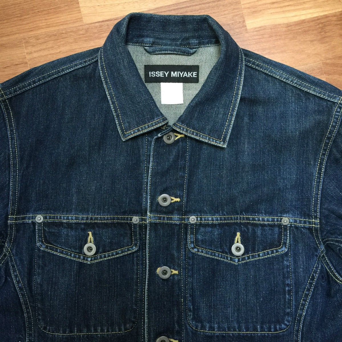 イッセイ ミヤケ ISSEY MIYAKEデニムジャケット ISSEY MIYAKE - デニムジャケット Gジャン⭐︎変わりデザインの
