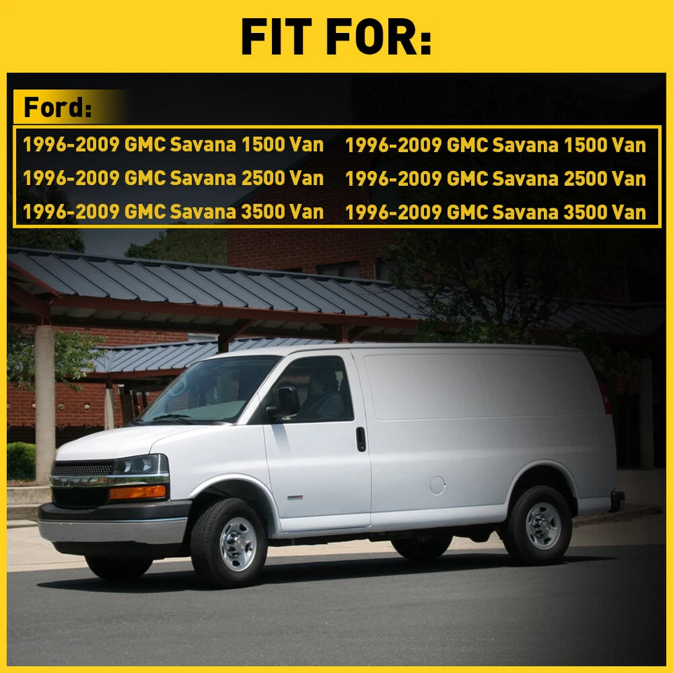 Manija de puerta para Chevrolet Express 3500 1996-09 delantera izquierda plástico negro texturizado Foto 2 de 4