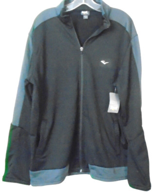 Everlast Jacket sz L Black Boxing Full Zip NEW Gym Training Men's Streetwear