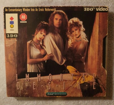 Immortal Desire (3DO) - Complete w/ Slipcover! RARE CIB