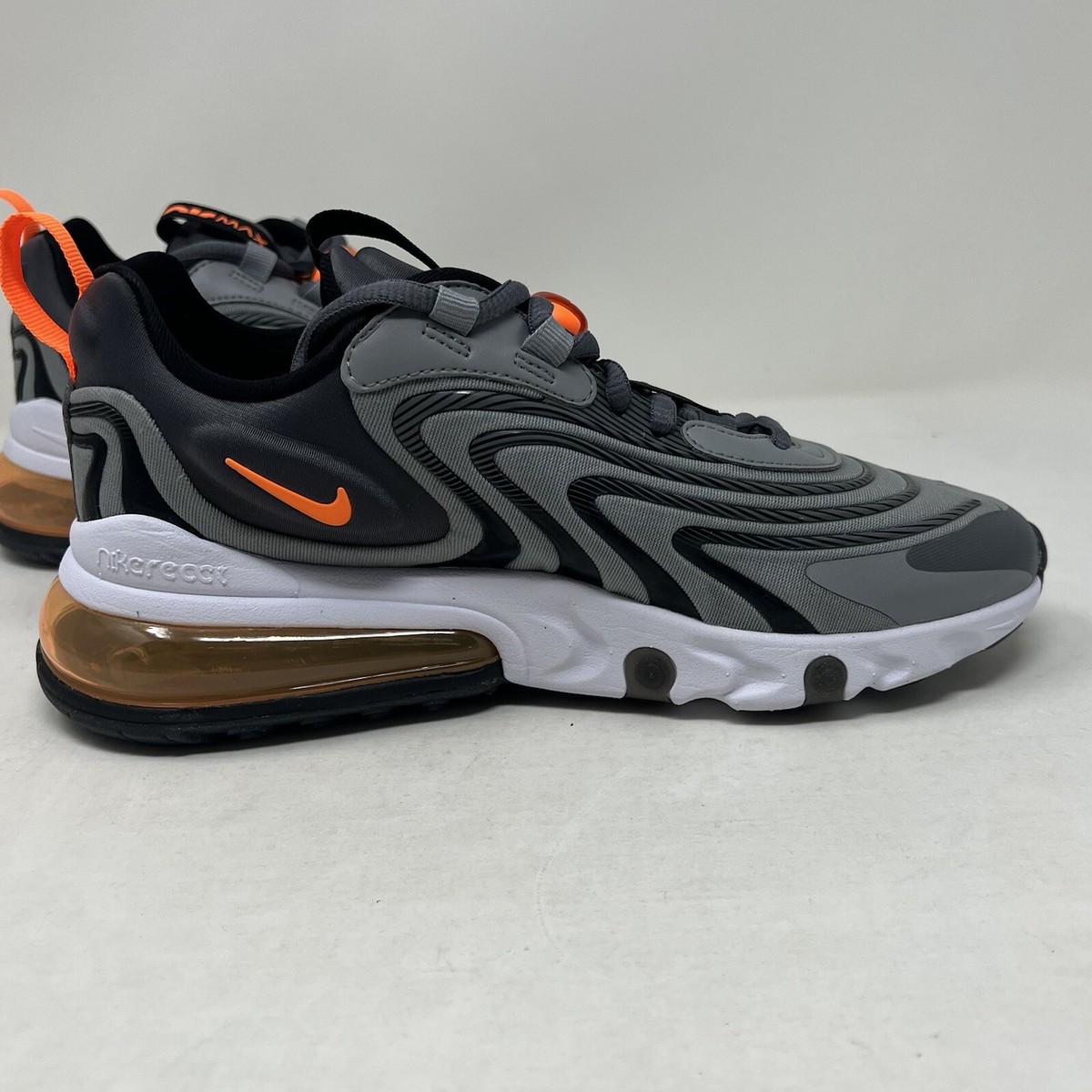 Nike Air Max 270 React ENG Iron Grey Total Orange CT1281-002