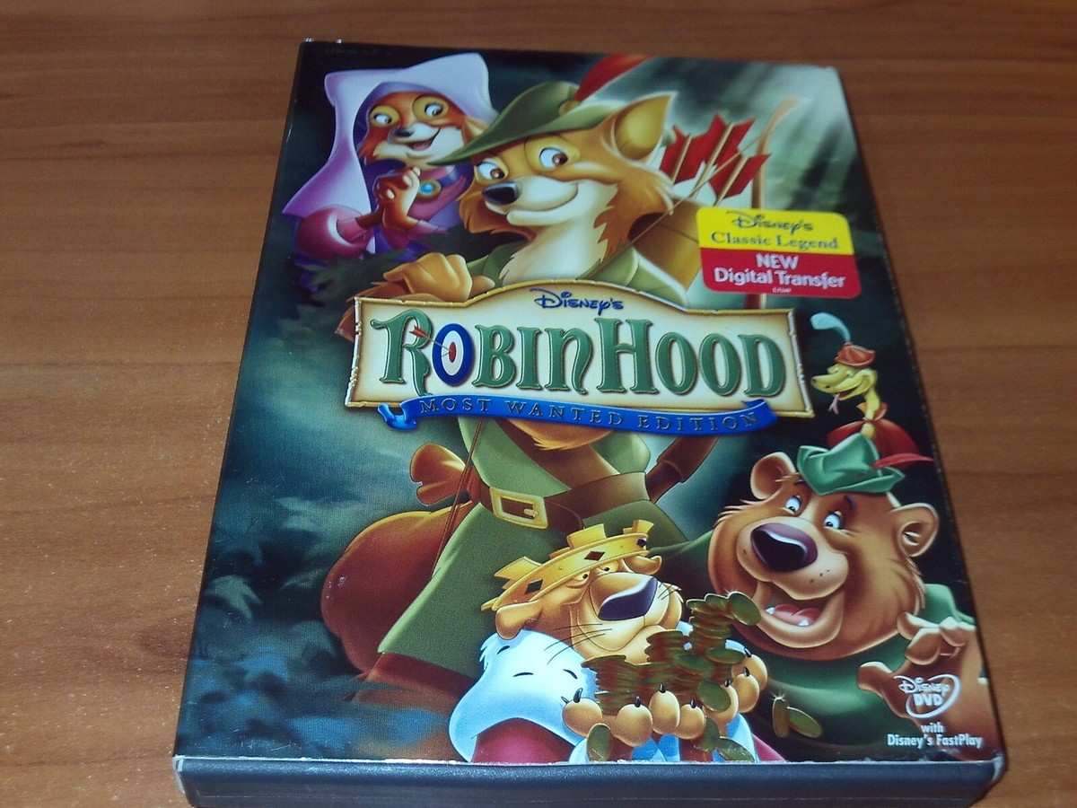 Robin Hood (DVD, 2006, Most Wanted Edition) Disney
