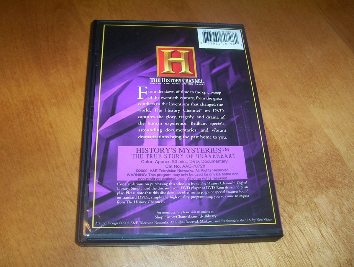 HISTORY'S MYSTERIES THE TRUE STORY OF BRAVEHEART Wallace
