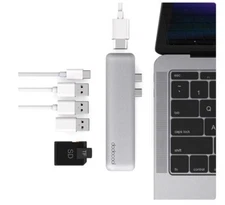 dodocool  7-in-1 Multiport Hub with Dual USB-C Connectors for Mac Book