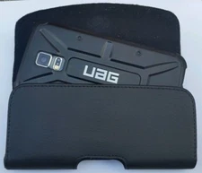 EXTRA LARGE BELT CLIP WITH BELT LOOP LEATHER HOLDER HOLSTER CASE POUCH BAG BOX 