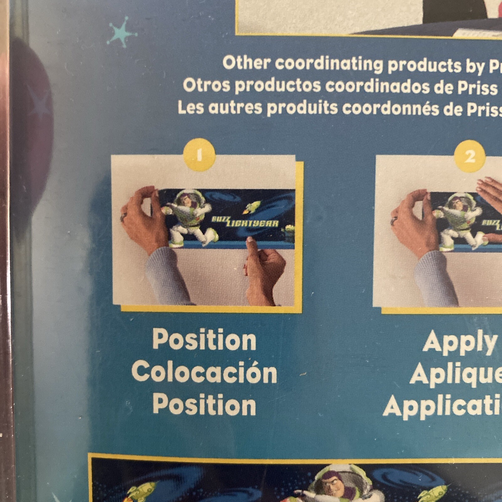 New Priss Prints Disney Toy Story 2 Border Stick-Ups