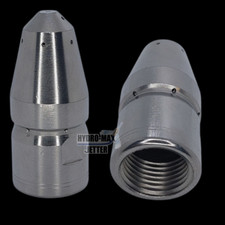 1/4" 3F/6R Thruster NOZZLE HYDRO JETTER Penetrator/Deicer/Degreaser