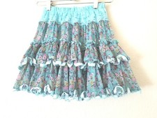 MIssing Tags Adorable Semi Dressy Girl's Size M 8/10 Layered Ruffle Skirt