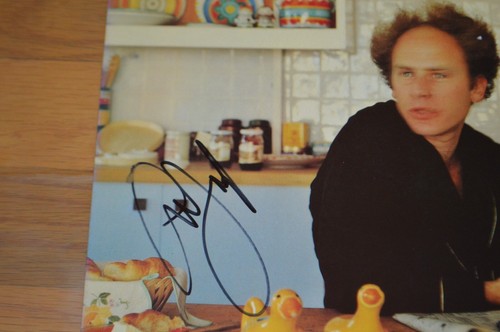 Art Garfunkel firmato "Fate For Breakfast" vinile LP COVER con ologramma Beckett - Foto 3 di 9