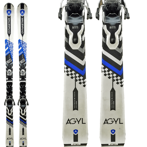 Ski occasion adulte DYNASTAR Agyl bleu + Fixations DESTOCKAGE skis pas chers - Imagen 3 de 4