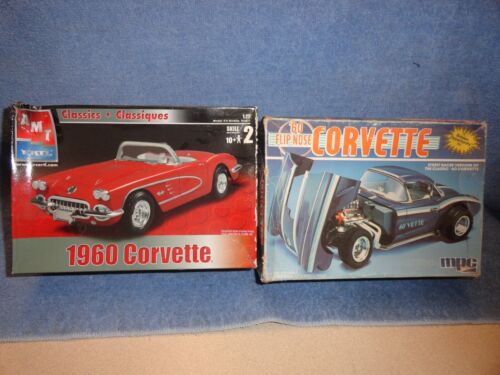 MPC Models (2) 1960 Corvette. 1 Build, 1 parts. See details.