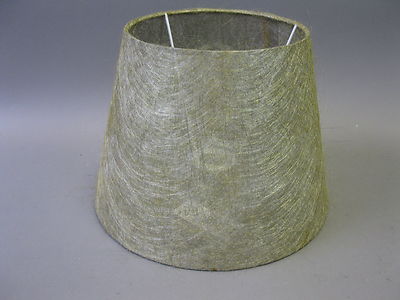 Ovaler Lampenschirm Aus Stoff - Skandinavisches Design In Weiß 14x20,5 Cm