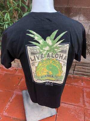 We Aloha Hawaii Men's Cotton graphic T-shirt size L