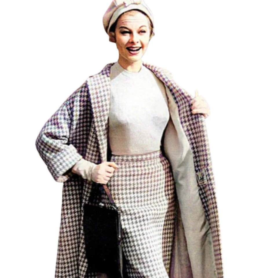 1950s Muster, Vogue Spezial Design, Kupplung, Swing Mantel - Mustersatz - Bild 3 von 4