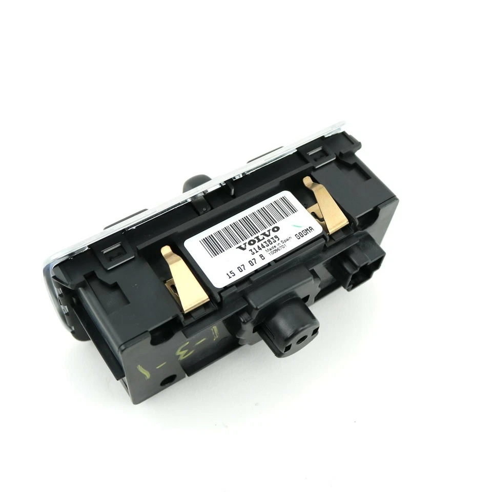 Módulo de interruptor de faros negro Volvo OEM con niebla 31443839 se adapta a S60 V60 Foto 2 de 2