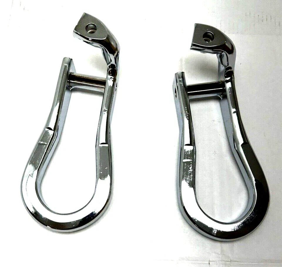 Ganchos de remolque de recuperación cromados GM 84072464 OEM 15-2019 Silverado Sierra 2500 3500 HD Foto 3 de 4