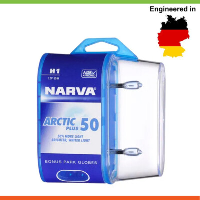 NARVA H1 Globes 12V 55W Arctic Plus 50 2 pack For BMW M Series M3 3.2  (E36)