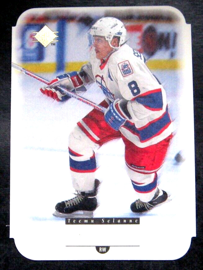 1994-95 Upper Deck SP Premier TEEMU SELANNE 94-95 Die-Cut Card #27