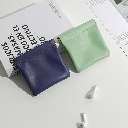 PU Leather Coin Change Bag Key Card Holder Storage Wallet Pouch Women Mini Purse - Picture 6 of 25