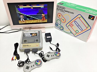 Nintendo Super Famicom Console Boxed 903 Japan DHL 1 week to USA