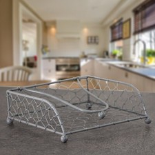 Uchwyt do serwowania, żelazo, szary styl wiejskiego domu, dekoracja stołu