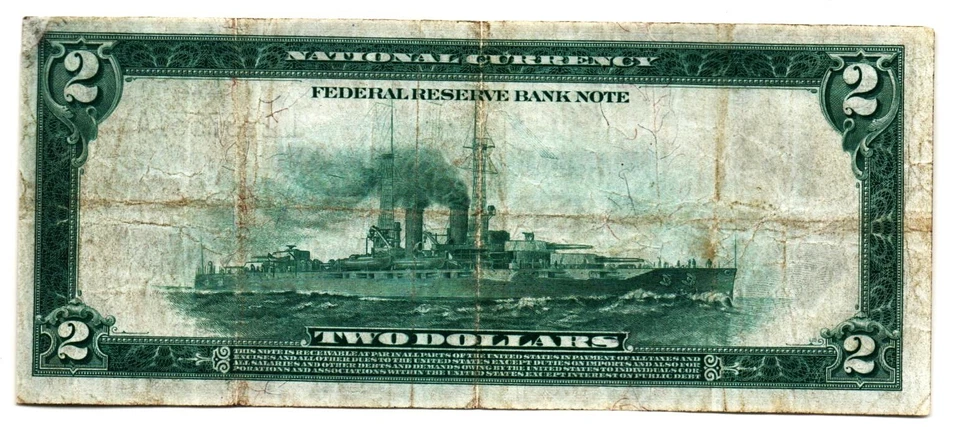 Fr. 779 1918 Federal Reserve Bank Note - Image 2 of 2